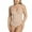 Beige, variant on Leonisa Sheer Stripe Detail Sculpting Bodysuit - Tummy Control Shapewear for Women