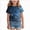 A152-Sky Blue, variant on XZNPDUCQ 2-3 Years Kids Teen Boys Girls Summer T-Shirt Girls' Short Sleeved T Shirt With Shiny Pattern Print Novel Clothing Top,A152-Blue