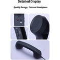 thumbnail image 6 of Retro Phone Handset,2026 New Wired Plug-in Vintage Phone with Microphone, Landline/Telephone, Type-C Interface, Suitable for Mobile Device Video Conferencing, Calls, and Meetings, 6 of 7
