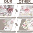 thumbnail image 4 of Pink Baby Shower Backdrop for Girls A Little Sweet Baby is On The Way Photography Background Pink Watercolor Floral Roses Dress Baby Shower Party Decorations Banner Supplies Photo Booth Props, 4 of 5