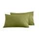 thumbnail image 2 of Funda de Almohada Corporal Transpirable Verde para Personas Calurosas | Juego de 2 Fundas de Almohada de Terciopelo Suave de Cuerpo Entero | Nylon, Spandex | 51 X 90 Cm | Solución para Dormir En Toda, 2 of 6