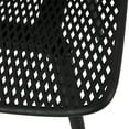 thumbnail image 5 of Christopher Knight Home Dasha Outdoor Dining Chair Set of 4, Black, 5 of 5