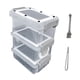 thumbnail image 5 of Caja de alimentación para cucarachas, terrario transparente, contenedor de hábitat, jaula portátil para animales Estilo B, 5 of 8