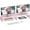 Pink, variant on Dual Computer Monitor Stand Riser, Desk Organizers and Accessories, Printer & TV Stand, Desk Shelf, Office Desk Accessories & Desktop Workspace Organizer for Office Supplies, Black