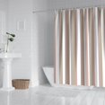 thumbnail image 3 of Ensemble de Rideau de Douche avec Doublure à Boutons-Pression, Tissage Gaufré Multicolore Arc-en-Ciel (5) Rideaux de Douche Doublure de Douche Réutilisable, Rideau de Bain en Polyester Décoratif, 72x72 Pouces, 3 of 4