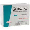 thumbnail image 1 of Glimetal 1 mg/500 mg 32 tabletas, 1 of 1