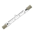 thumbnail image 4 of Bombilla halógena lineal 6xR7S, luz blanca cálida, 118mm, tipo J, ángulo de haz de 360 degree, regulable, para apliques de pared de trabajo, suelo 5 piezas, 4 of 8