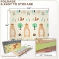 thumbnail image 2 of Sorbus Foldable Baby Play Mat, Kids Foam Mats for Floor with Travel Bag - Waterproof Foldable Play Mats for Babies, Infants, Toddlers, and Kids Playtime & Tummy Time - 78" x 70" x 0.4", 2 of 7
