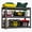 Black, variant on Metal Garage Storage Shelves Heavy Duty Shelving Unit 3 Tier Steel Adjustable Organizing Shelves 1500 LBS Capacity Industrial Shelving Ideal for Garage Tote Pantry Basement Outdoor, 36”H*36”W*16”D