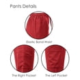 thumbnail image 3 of Dagacci Medical Uniform 4-Way Stretch Y-Neck Wrap Scrub Set, 3 of 3