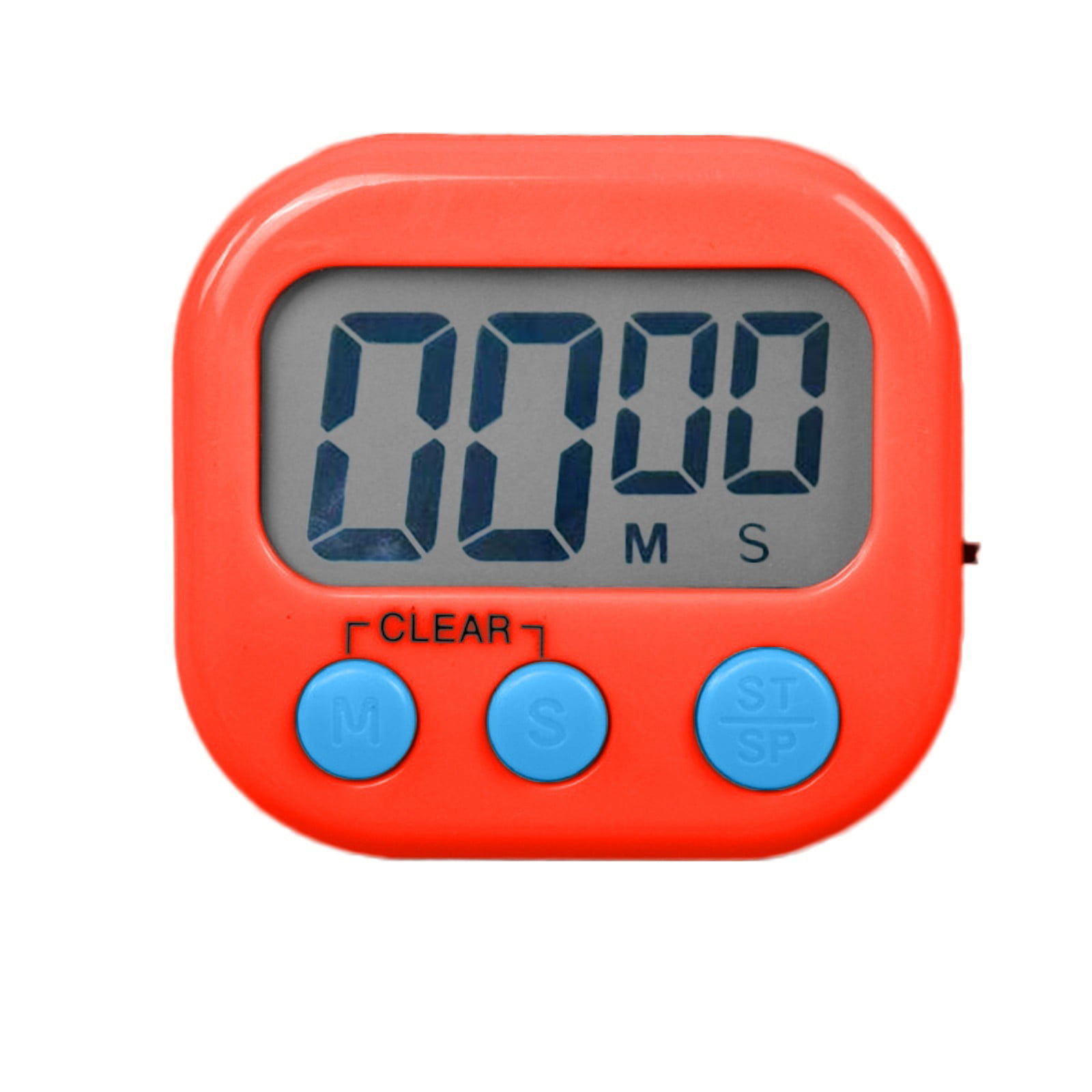 Red Learning Resources Simple Digital Stopwatch for Kids Teachers Classrooms