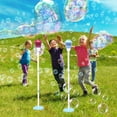 thumbnail image 5 of NAOJIE Bubble Machine Automatique, Hauteur 46 Pouces Machine Bubble Verticale pour Fêtes, Machine Bubble à Piles pour l'Extérieur (Rouge), Machine à Bubble, Machine à Bubble pour Enfants, 5 of 5