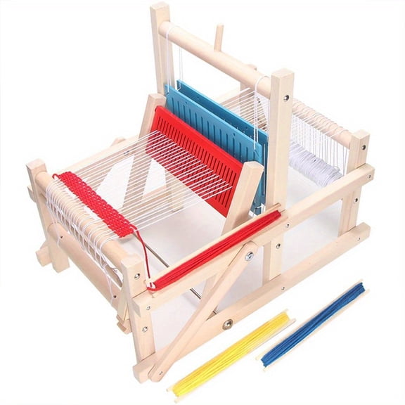 Loom Mini Spinning Knitting Machine Handmade DIY Making Hand-woven Wooden Home Adult Educational