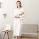 thumbnail image 1 of Albornoz de verano para mujer, bata de baño individual, Pijama largo, ropa de estar por casa, Hotel, Primavera, 1 of 5