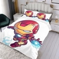 thumbnail image 3 of Iron Man Themed Bed Sheet Set Three Piece Set 53x79 Inches Comfortable And Skin Friendly Unique Design Creating A Star Studded Night, 3 of 6