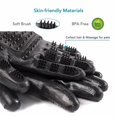 thumbnail image 2 of Guantes de baño de limpieza para masaje de pelo de perros y gatos JM, 2 of 7