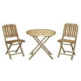 thumbnail image 1 of Bamboo54 BS1023 Chaise Sans Bras et Ensemble de Table Ronde, 1 of 1