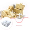thumbnail image 3 of Inteprter Cajas de joyería Papel Cartón Canicas Paquete de color Caja de transporte para collares Pulseras Pendientes Embalaje Autoensamblaje Almacenamiento y organización del hogar, 3 of 6