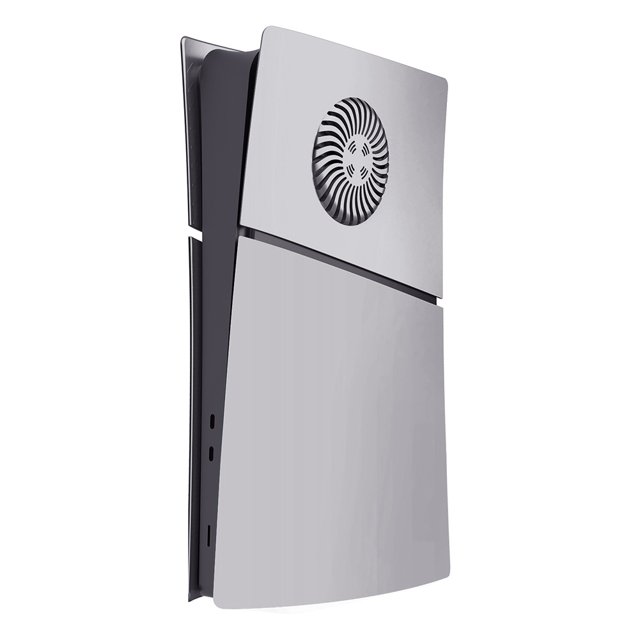 Carcasa de repuesto con placa frontal de ventilación de refrigeración para PS5 Slim Digital/Disc Edition