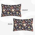 thumbnail image 2 of Rateoe Cartoon Space 1 Pattern Pillow Covers with Invisible Zipper(Pillows are not Included) Standard Pillowcases-20"x30", 2 of 6