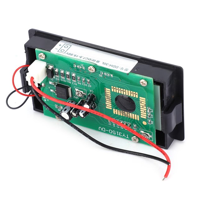 Medidor de amperios CC DC75-1999V Sin necesidad de medidor de voltaje de accionamiento eléctrico Pantalla digital LCD de alta precisión de medición para mantenimiento ANGGREK Otros