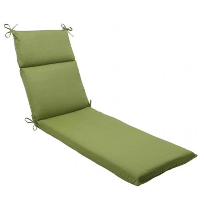 Pillow Perfect Outdoor/ Indoor Forsyth Green Chaise Lounge Cushion