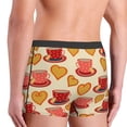 thumbnail image 5 of Fotbe Cups of Tea Men’s Total Support Pouch Boxer Briefs, X-Temp Cooling, Moisture-Wicking Underwear, Regular, Long-leg and Trunk-Medium, 5 of 9