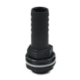 thumbnail image 1 of Luckyn 2 Pcs Connecteur de Trop-Plein de Réservoir de Bout d'Eau avec l'Écrou et la Rondelle S'Adapte au Tuyau de Trop-Plein de 1 Pouce, 1 of 10