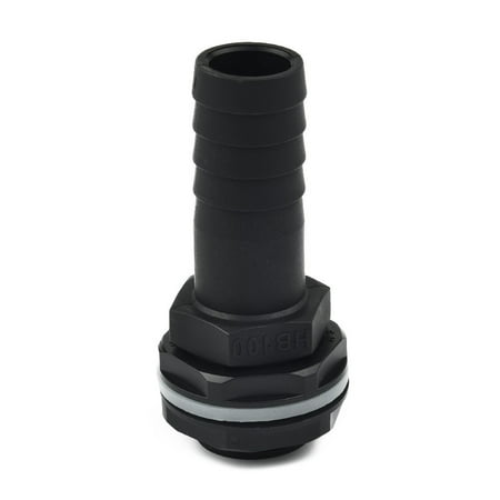 

Ruibeauty 5Pcs Water Butt/Tank 1in Overflow Connector with Nut & Washer Fits 1in Overflow Pipe