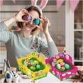 thumbnail image 5 of Easter Basket - 8 pcs Small Baskets for Kids, Happy Gift With Handles, School Party Favor, Bunny Decoration, 5 of 9