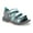 Grey/Turquoise, variant on Merrell Kids Unisex Hydro Creek Sandal