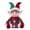 B, variant on Christmas Elf Plush Doll, 9.06 in Cloth Stuffed Figure with Sequin Hat, Christmas Decor for Sofa and Bedroom, Christmas Gifts and Holiday Decor
