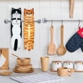 thumbnail image 2 of Toalla de mano PAT JUUMG Funny Cat para decoración de baño y cocina, 2 of 9