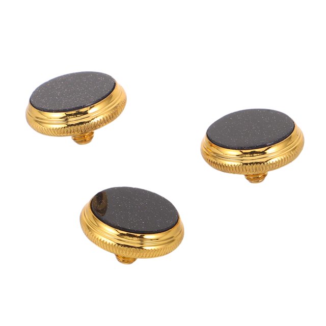 unbranded 3Ud De Para Metal Dorado Con Piedra Azul Para Reparación Y Uso Diario