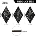 thumbnail image 2 of Hands Crystal Wall Decor Minimalist Boho Wooden Wall Art Black Rustic Farmhouse Tarot Pendulum Spirit Hanging Sign Board Decoration for Home Bedroom Living Room Gallery 6.7 x 11.8in DIY, 2 of 9