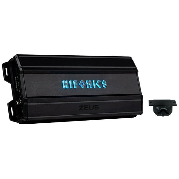 Hifonics Zeus Delta 1550 Watt Mono Block Mobile Car Amplifier, ZD-2550.1D