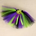 thumbnail image 4 of Conjunto de falda tutú de bruja para niñas, disfraz de fiesta de Carnaval de Halloween, tutú para bebés, faldas de tul para niños con sombrero, escoba 1-14, 4 of 5