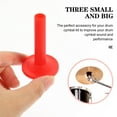 thumbnail image 3 of OULII 12 Pcs Manchons de Support Cymbale Plastique Rouge pour Réduire la Friction et l'Usure, 3 of 4