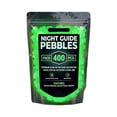 thumbnail image 2 of 400PCS Colorful Glow-in-the-Dark Garden Stones Night Guide Luminous Pebbles Rainbow Glow in the Dark Stepping Rocks Outdoor Landscaping Decor Glowing Stones Fish Tank Aquarium Decorations, 2 of 11