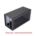 thumbnail image 2 of TH3P4G3 Thunderbolt-compatible Case聽GPU Dock Exteral Graphic Card Metal Frame Acrylic Plate for ATX SFX FlEX(1U) Power Supply SFX-FLEX, 2 of 6