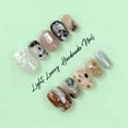 thumbnail image 3 of [Fog Velvet Light Rhyme] Purely handmade wear nail Merad advanced sense cat eye smudge fashion removable new versatile, 3 of 7