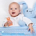thumbnail image 2 of Juguetes para bebés de 0 a 6 meses, paquete de 4 de grado alimenticio, silicona sin BPA para bebés, juguetes para masticar para recién nacidos, niños y niñas, chupar y morder, 2 of 5