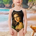 thumbnail image 2 of Pirates of The Caribbean Girls One Piece Swimsuits Kids Sport Summer Swimwear Beach Bathing Suit, 2 of 6