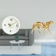 thumbnail image 2 of Reloj moderno con escultura de , decorativo, colgante, centro de mesa, silencioso, con números , adorno de mesa para oficina, hogar, es, 2 of 8