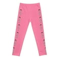 thumbnail image 5 of XEGLSBU Girls Leggings 5T White Solid Color Dance Nine Leggings for Kids Girls Leggings 5T Cotton 3-Pink Size 13-14 Years, 5 of 5