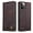 Brown, variant on Luxury Business Comfortable PU+TPU Phone case with Card Holder for iPhone 14 13 12 11 8 7 X XS XR Plus Pro Max Mini Bracket Function Anti-Shock Protective Cover(Brown,13)