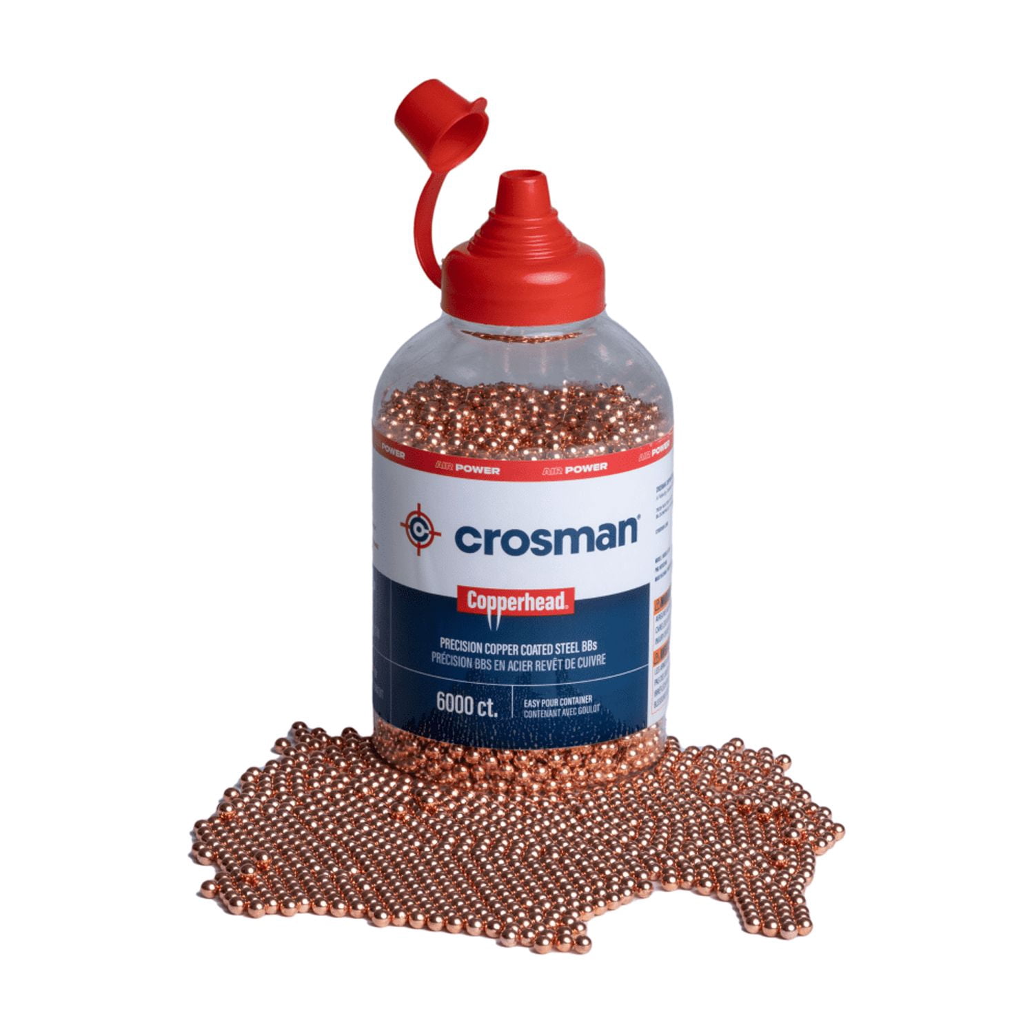 (2 pack) CROSMAN 6000 Count Copper BB, 07673PK