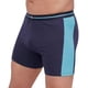 thumbnail image 4 of Atlas For Men - Pantalones Cortos Cuadrados Rayas en Contraste para Hombre - Pack de 2 (Azul, Azul Marino), 4 of 5