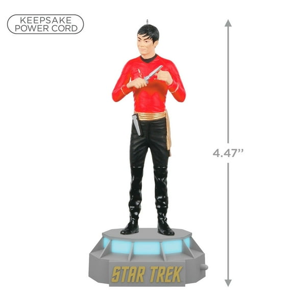 2022 Hallmark Keepsake Ornament-Lieutenant Hikaru Sulu