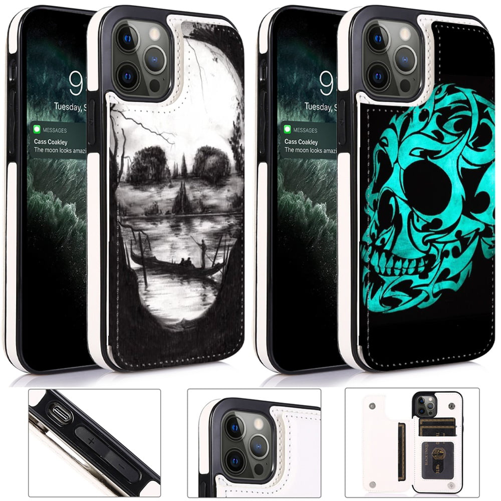 Kcysta apple iphone case 7, fundas iphone 13,Anti-Dust Drop Resistance with Slots Kickstand Leather Kawaii Covers Cases iphone 13 12 8 7 11 PRO Max XS X 6 Plus 5 - Walmart.com
